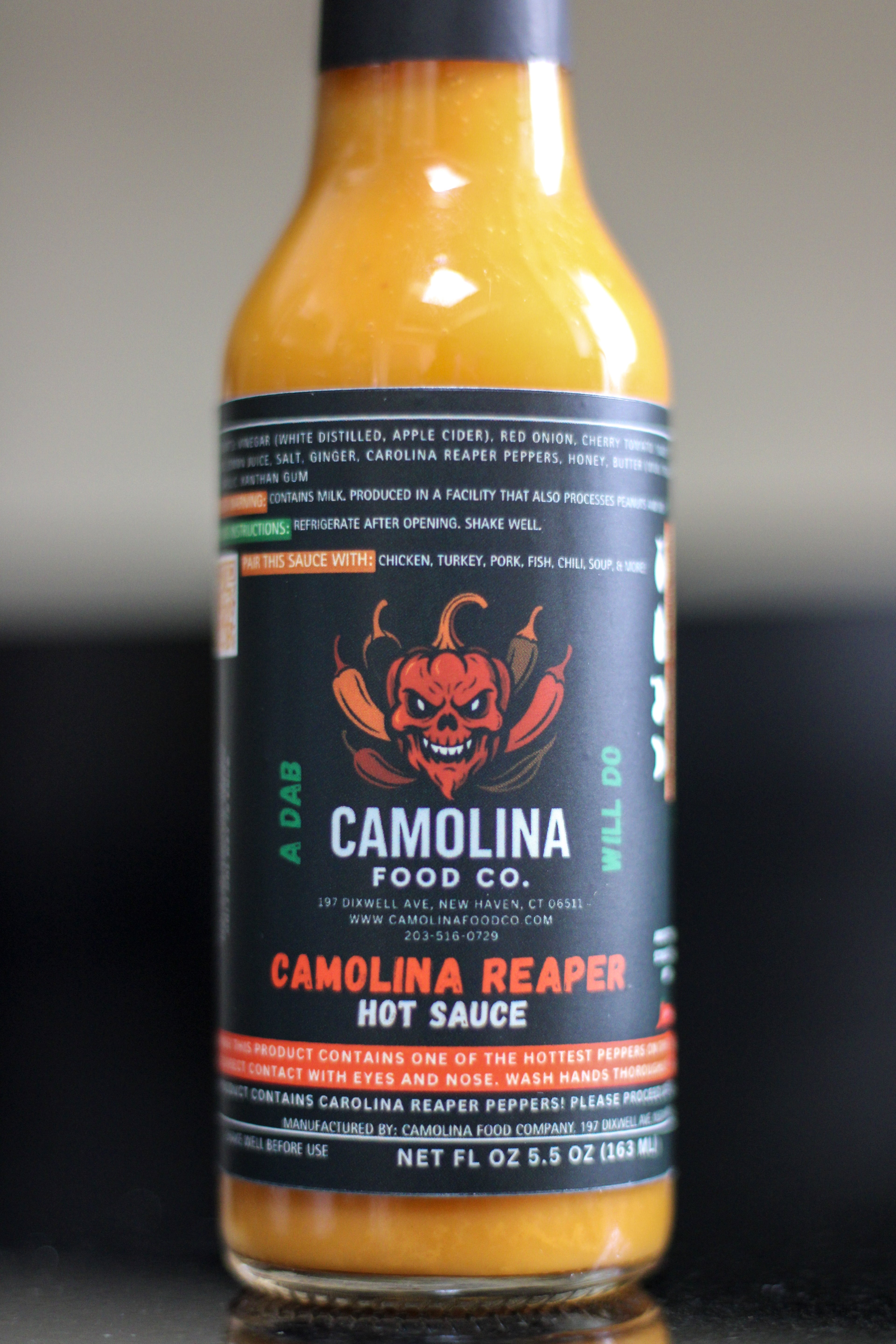 Camolina Reaper Hot Sauce