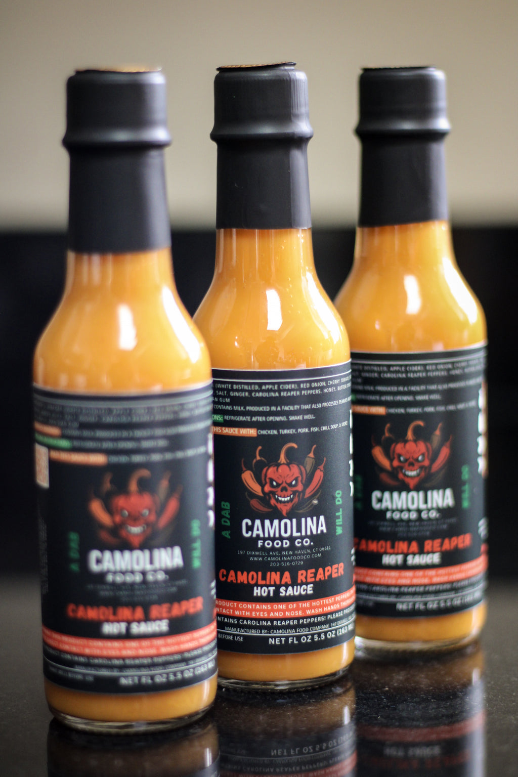 Camolina Reaper Hot Sauce