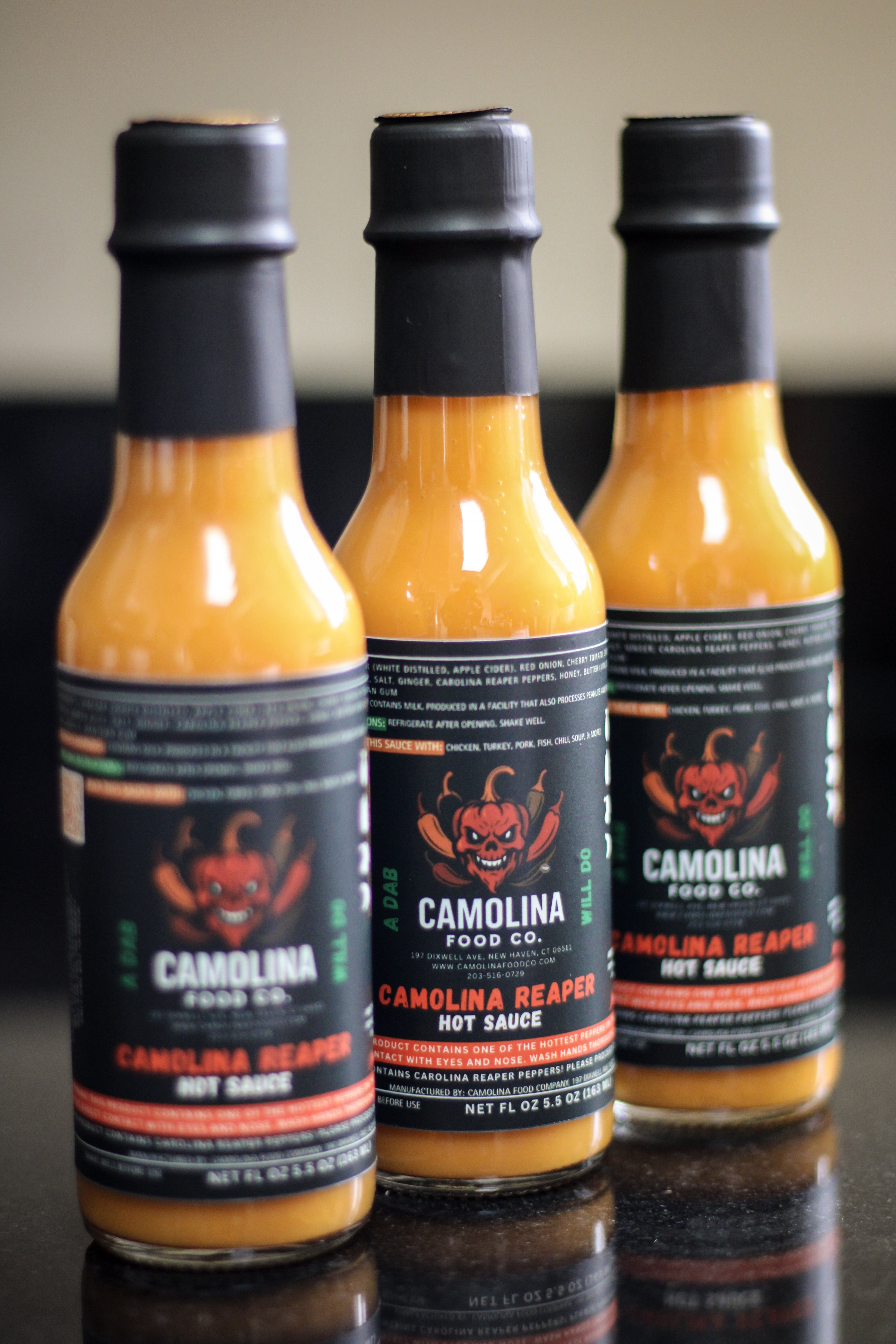 Camolina Reaper Hot Sauce
